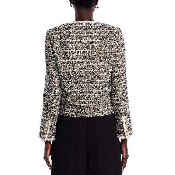 Elie Tahari Inara Tweed Jacket, size medium, brand new with tags. - Picture 2 of 8